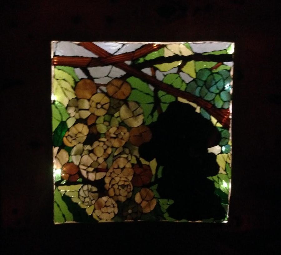 The colors of wine - подсветка в темноте